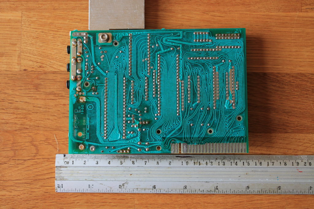 ZX81 PCB botton
